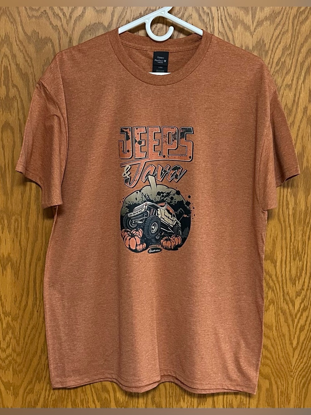 Jeeps & Java Graphic T-Shirt - NIP